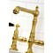 Kingston Brass KS7277PKLBS Duchess Bridge Kitchen Faucet W/Brass Sprayer, Brass KS7277PKLBS - alternate 2
